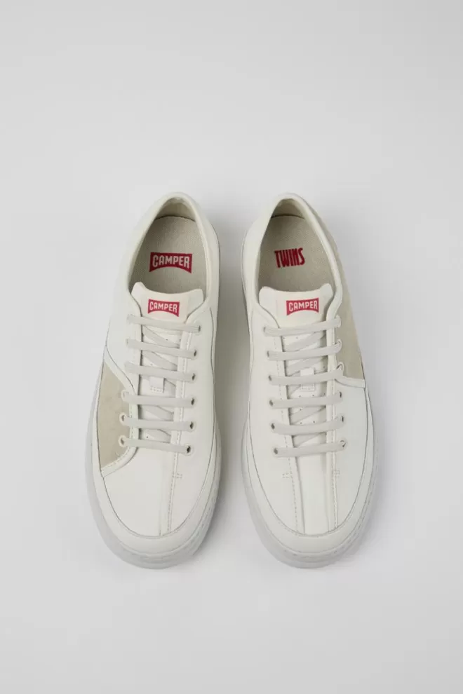 Zapatillas<Camper Sneakers Multicolores De Piel Y Nobuk Para Hombre