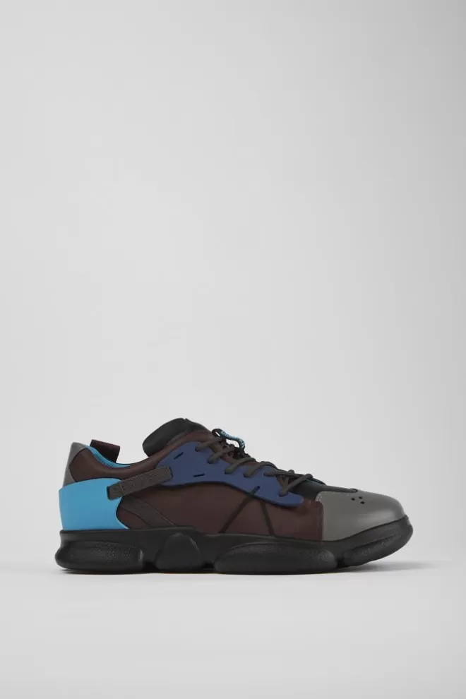 Zapatillas<Camper Sneakers Multicolores De Piel Y Tejido Para Hombre