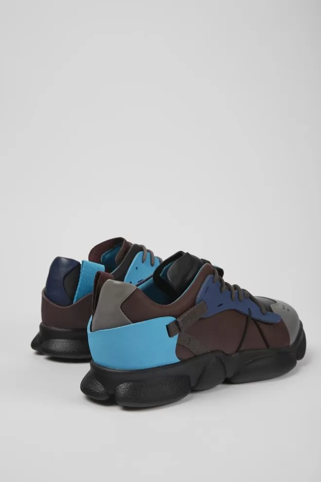 Zapatillas<Camper Sneakers Multicolores De Piel Y Tejido Para Hombre