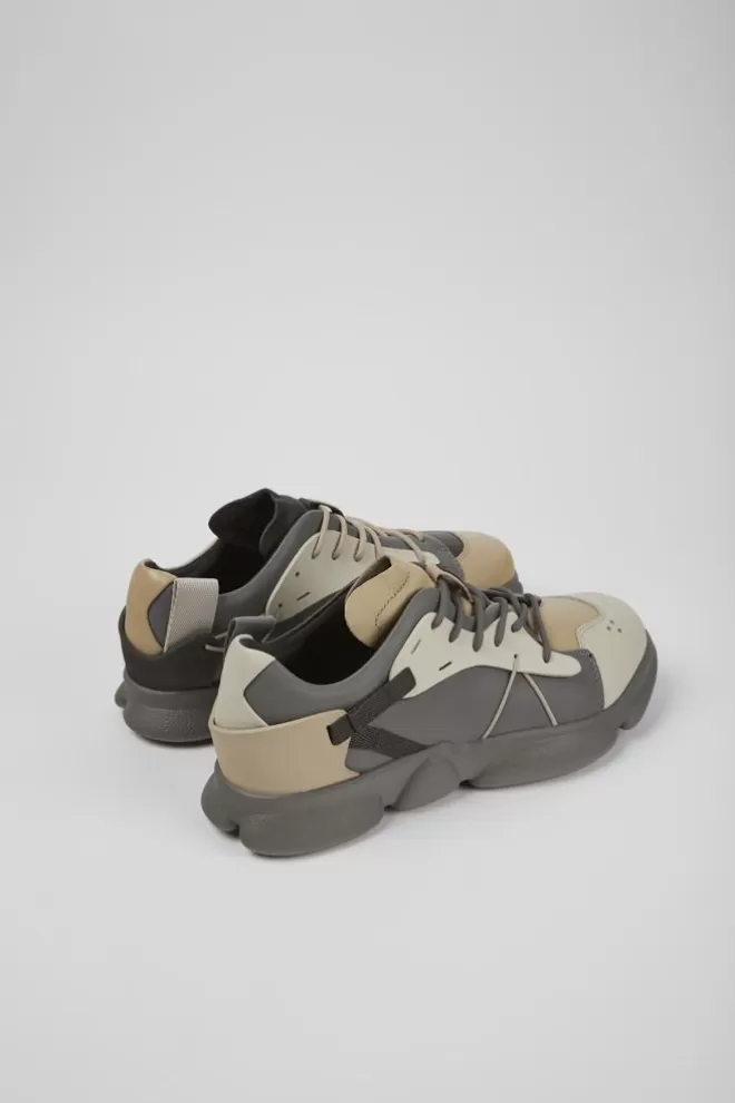 Zapatillas<Camper Sneakers Multicolores De Piel Y Tejido Para Hombre