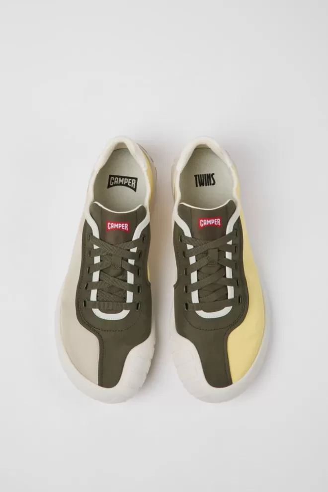 Zapatillas<Camper Sneakers Multicolores De Tejido Para Hombre