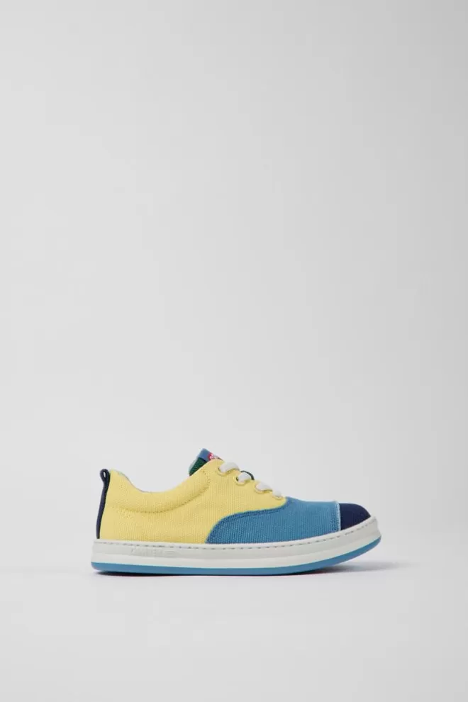 Zapatillas<Camper Sneakers Multicolores De Tejido Para Ninos
