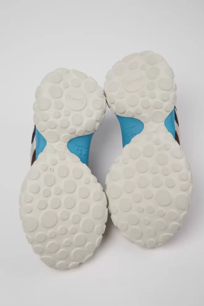 Zapatillas<Camper Sneakers Multicolores De Tejido Y Nobuk Para Mujer