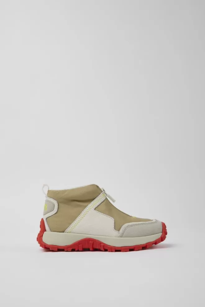 Zapatillas<Camper Sneakers Multicolores De Tejido Y Piel Para Ninos