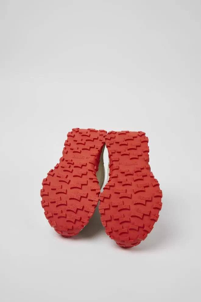 Zapatillas<Camper Sneakers Multicolores De Tejido Y Piel Para Ninos