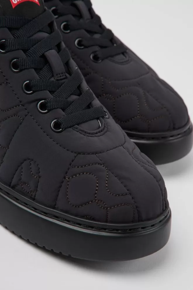 Zapatillas<Camper Sneakers Negras De Tejido Para Hombre