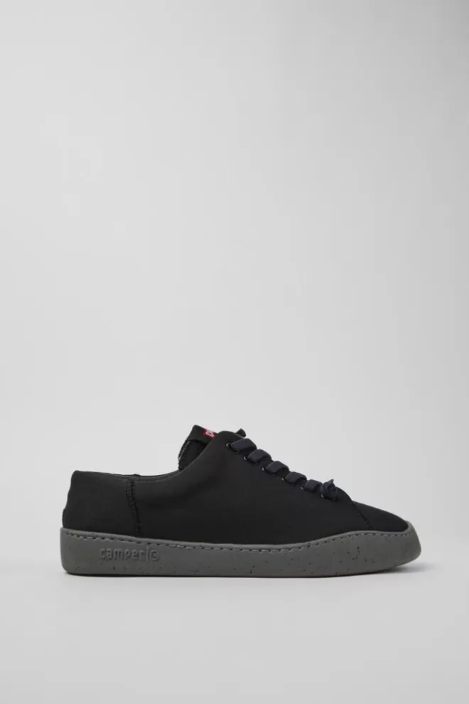 Zapatillas<Camper Sneakers Negras De Tejido Para Hombre