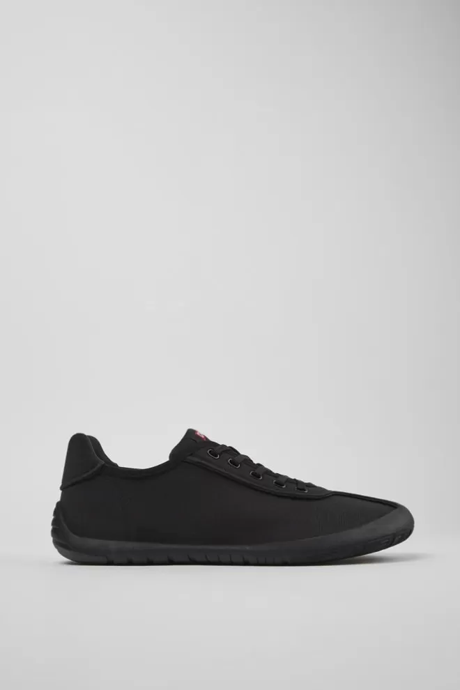 Zapatillas<Camper Sneakers Negras De Tejido Para Hombre