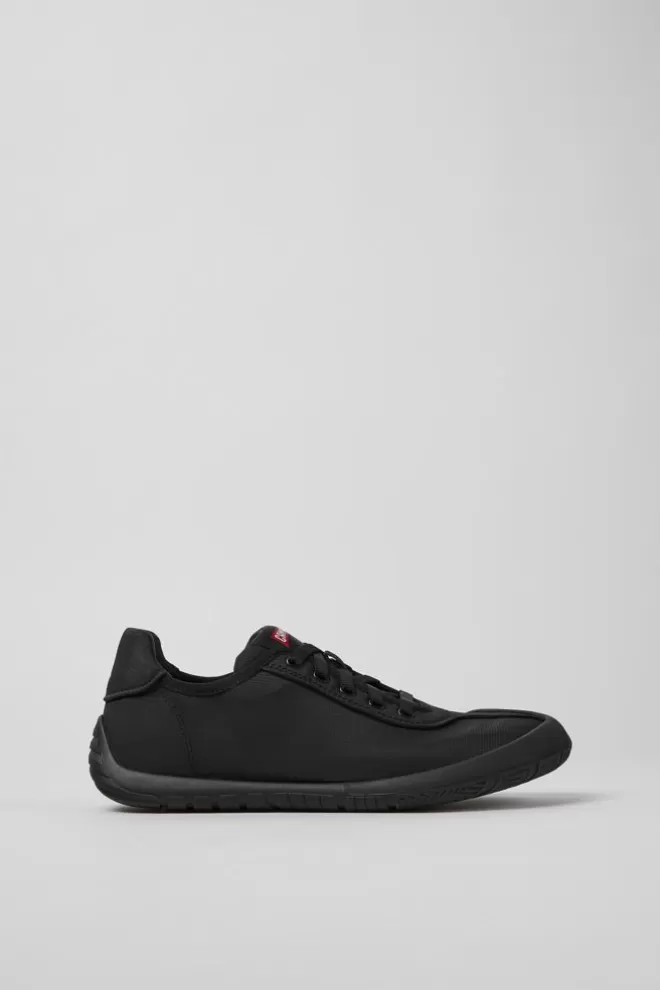 Zapatillas<Camper Sneakers Negras De Tejido Para Mujer