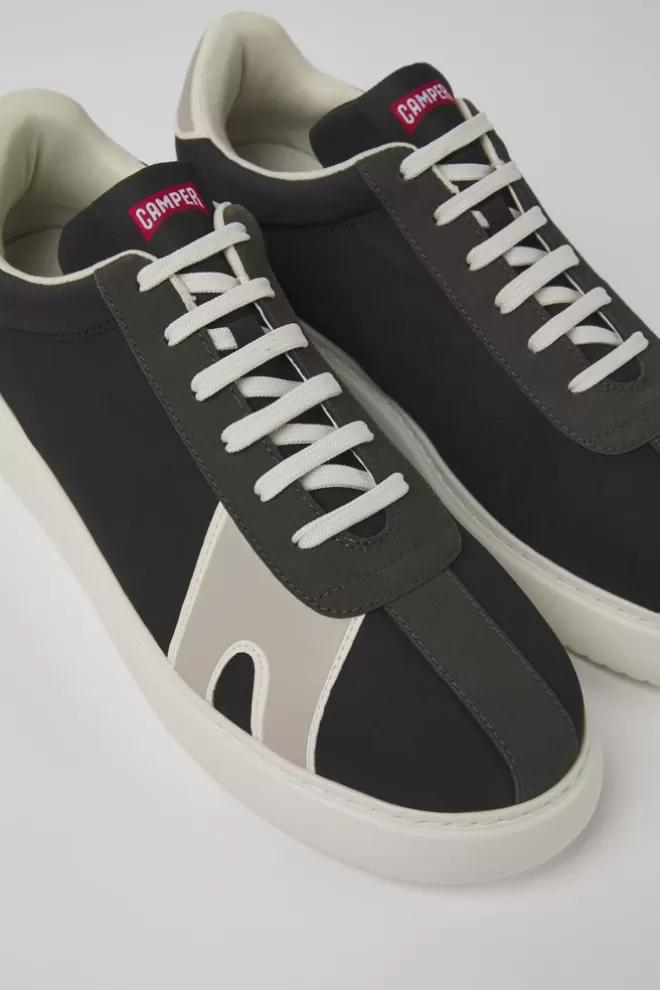 Zapatillas<Camper Sneakers Negras, Grises Y Blancas Para Hombre