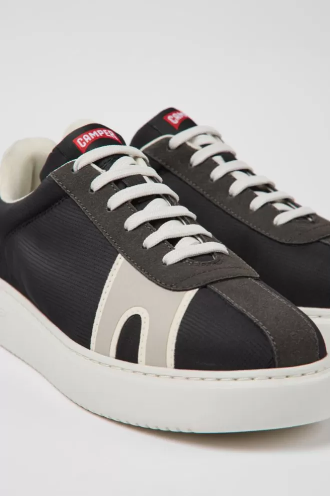 Zapatillas<Camper Sneakers Negras Y Grises Para Mujer