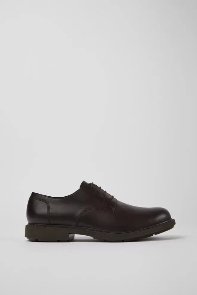 Zapatos De Vestir<Camper Zapato Blucher Clasico Marron