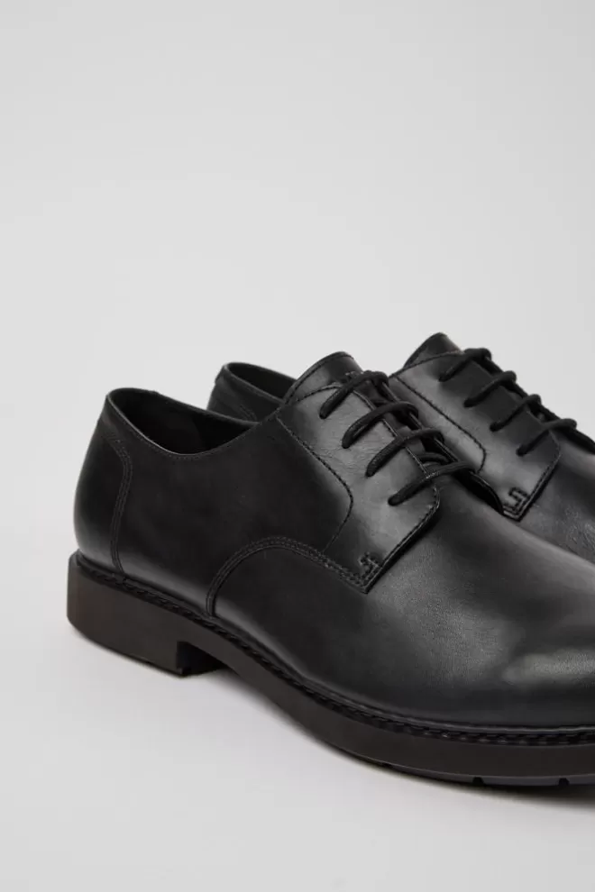 Zapatos De Vestir<Camper Zapato Blucher Clasico Negro