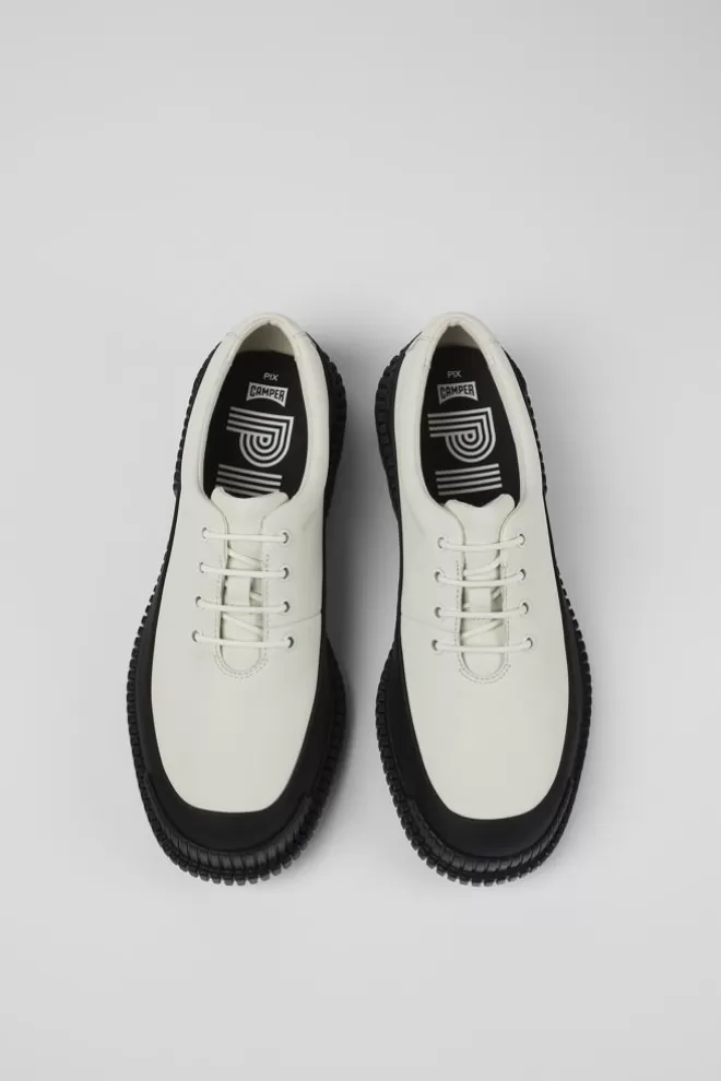 Zapatos De Vestir<Camper Zapato De Piel Multicolor Para Mujer
