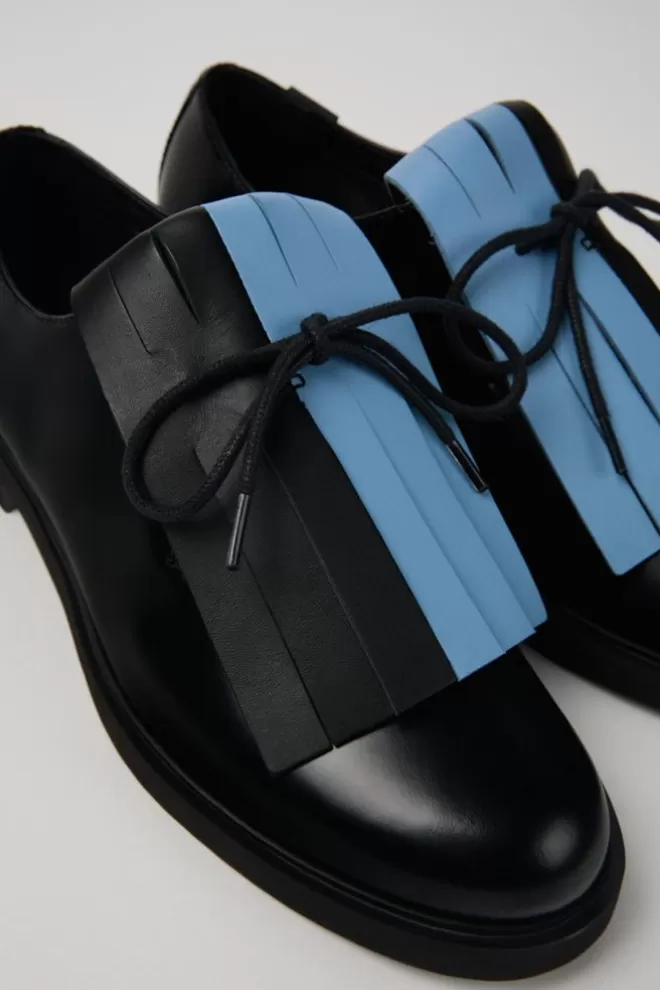 Zapatos De Vestir<Camper Zapato De Piel Negro Para Mujer