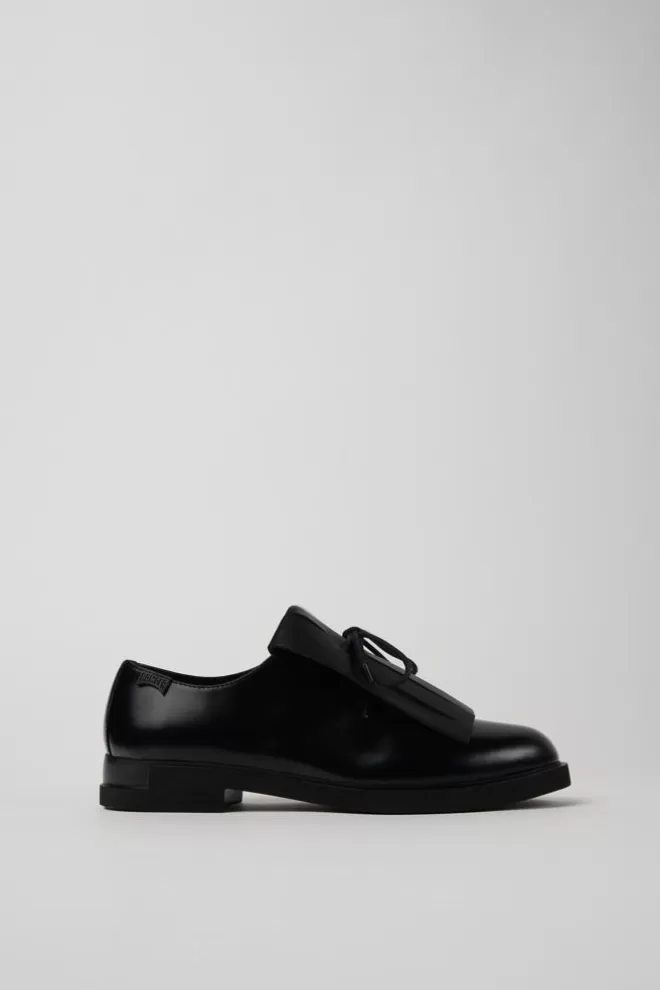 Zapatos De Vestir<Camper Zapato De Piel Negro Para Mujer