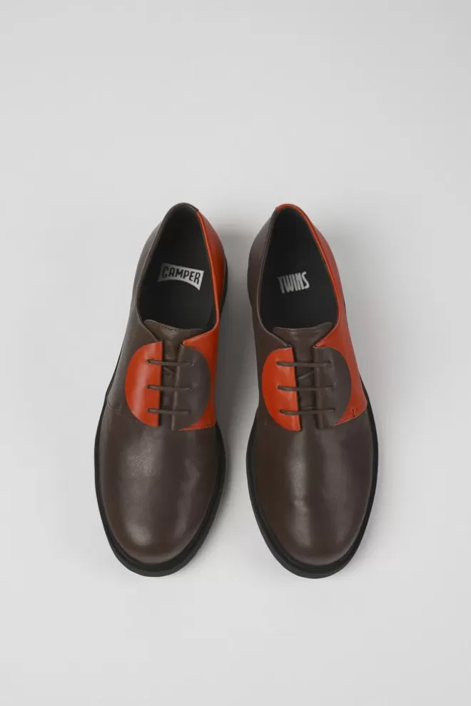 Zapatos De Vestir<Camper Zapatos Multicolores Con Cordones Para Mujer