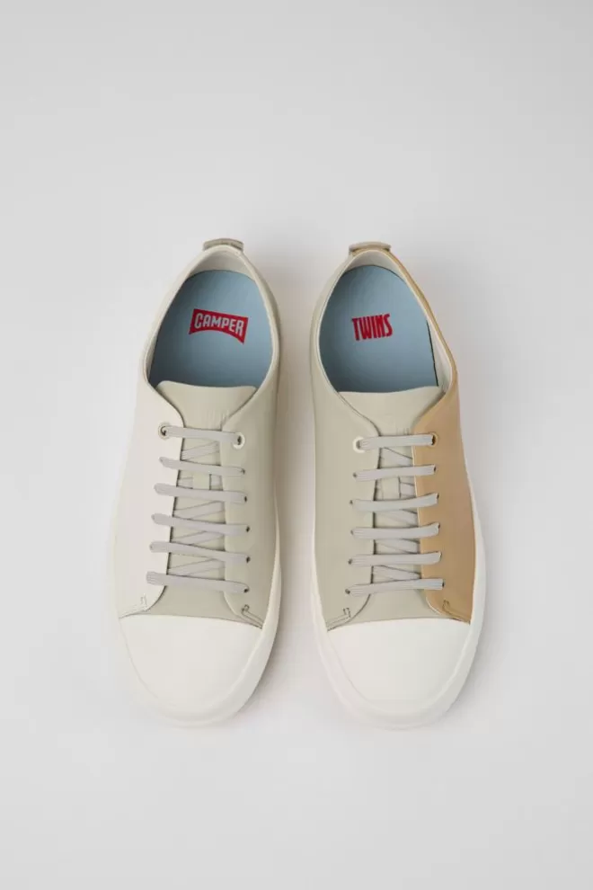 Zapatos Casual<Camper Zapatos Multicolores De Piel Para Hombre