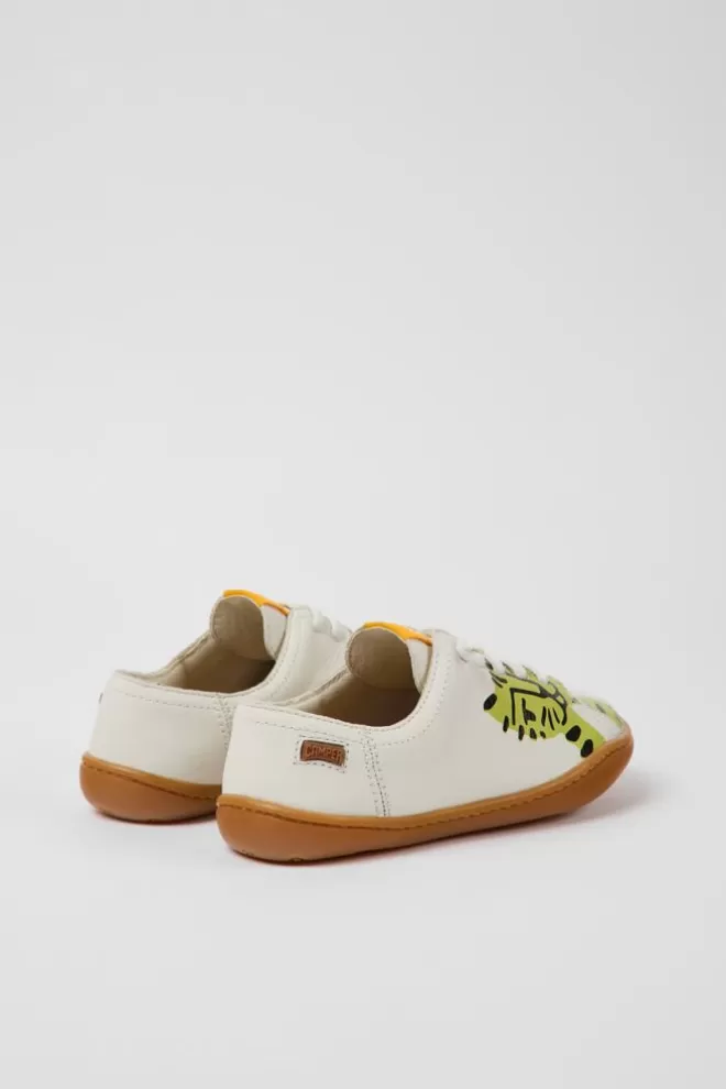 Zapatos De Cordones<Camper Zapatos Multicolores De Piel Para Ninos